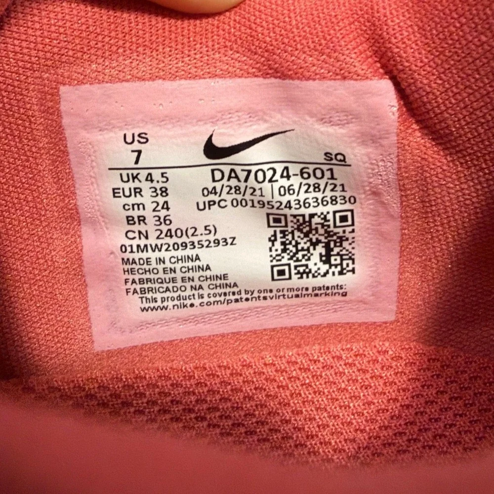 Nike Air Force 1 Fontanka Archeo Pink‎ Womens Sneakers Size 7